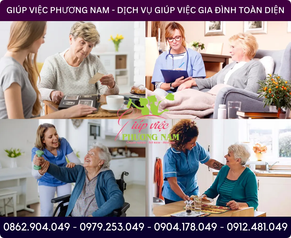 Dịch vụ tìm người chăm sóc người già tại Hà Tĩnh