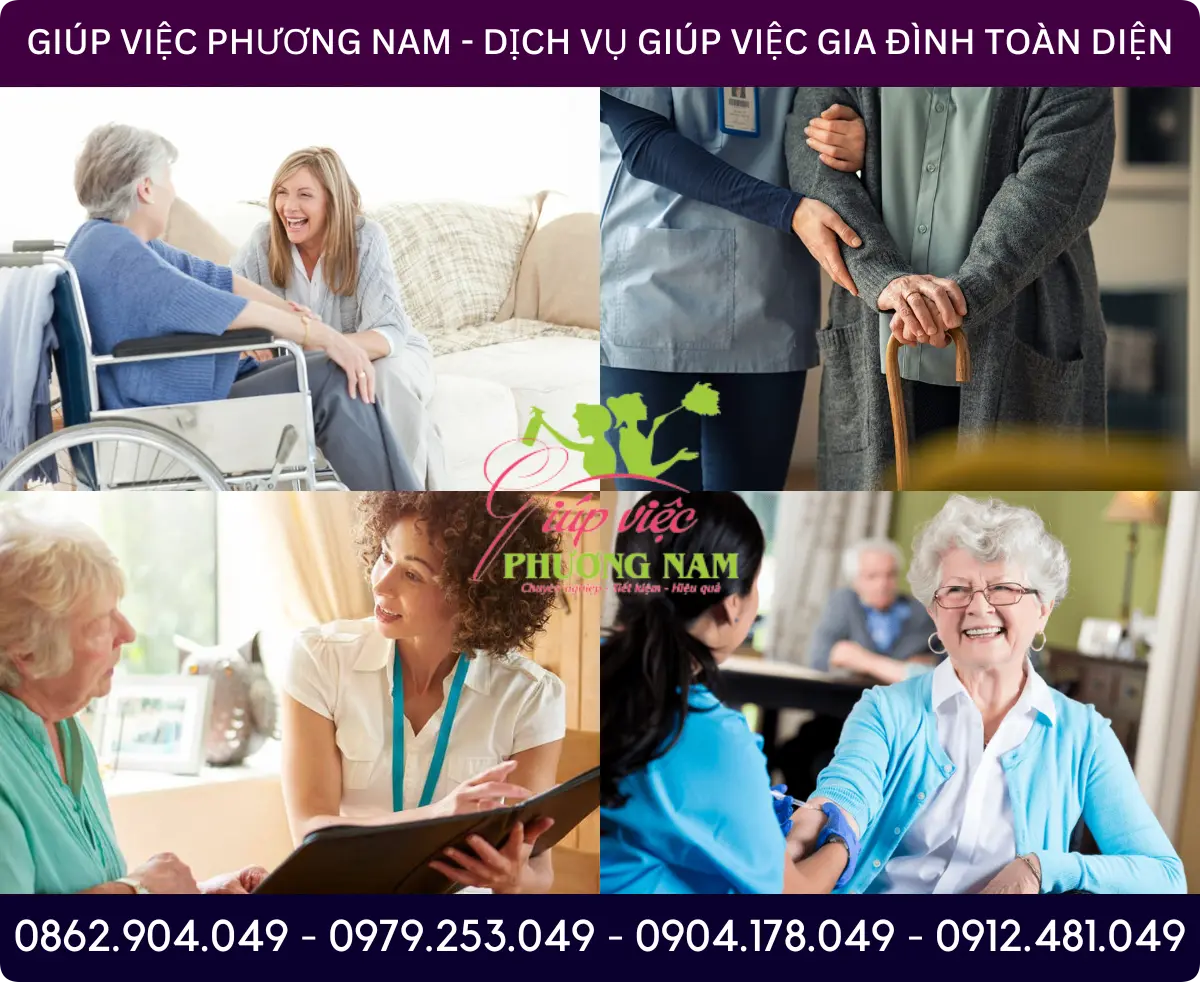 Dịch vụ tìm người chăm sóc người già tại Hải Dương