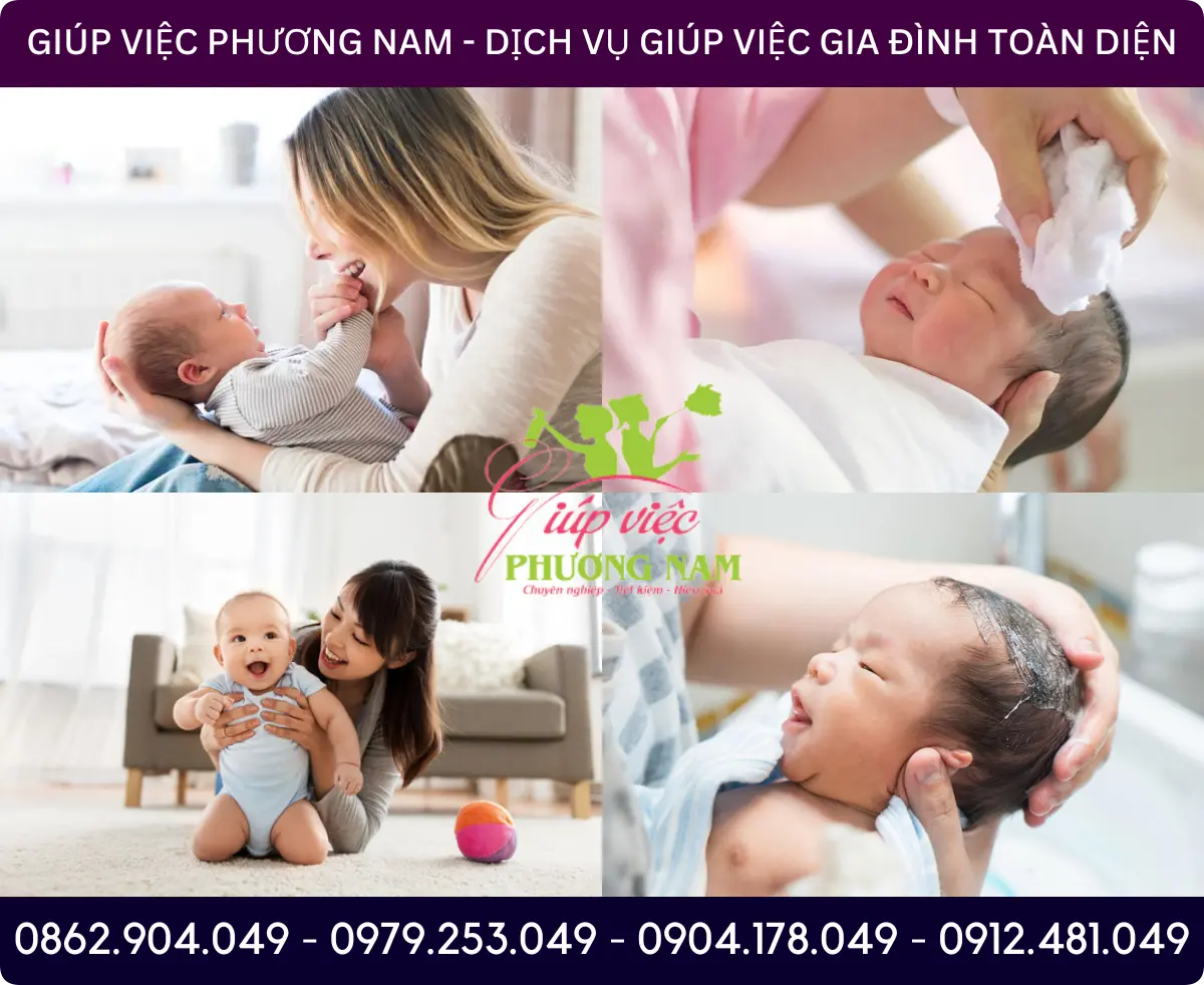 Dịch vụ tìm người chăm sóc trẻ sơ sinh tại Hà Giang