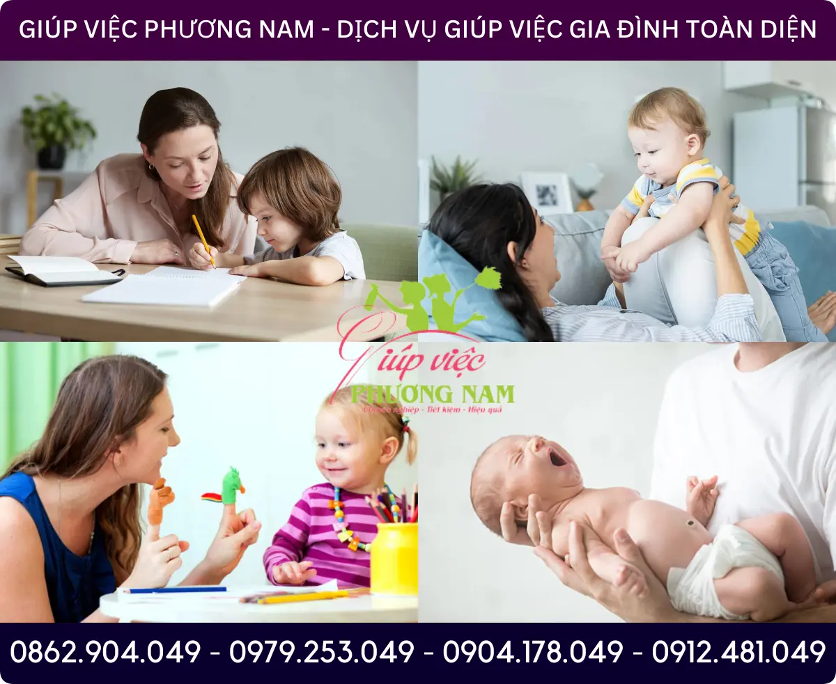 Dịch vụ tìm người chăm sóc trẻ sơ sinh tại Hà Tĩnh