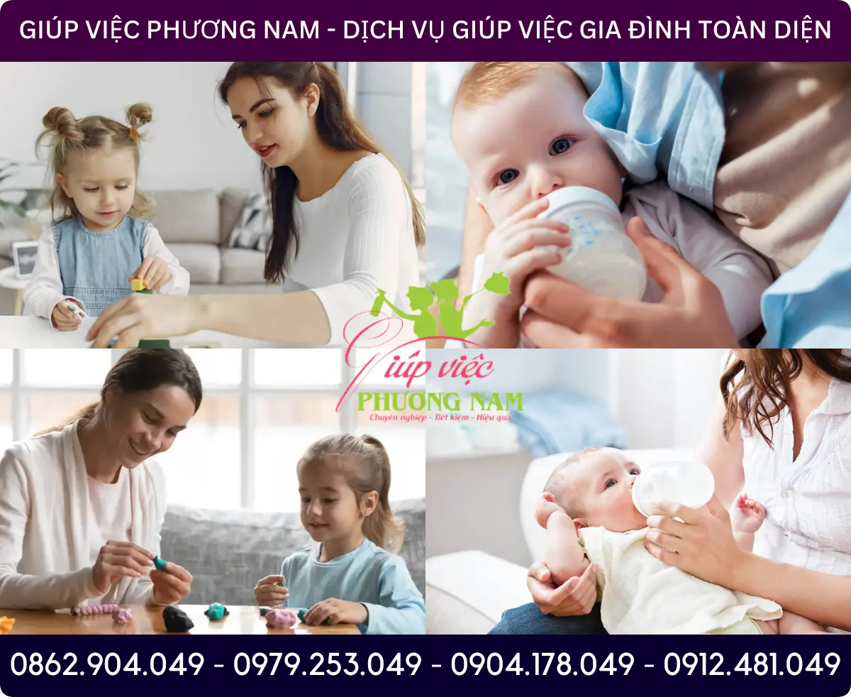 Dịch vụ tìm người chăm sóc trẻ sơ sinh tại Hòa Bình