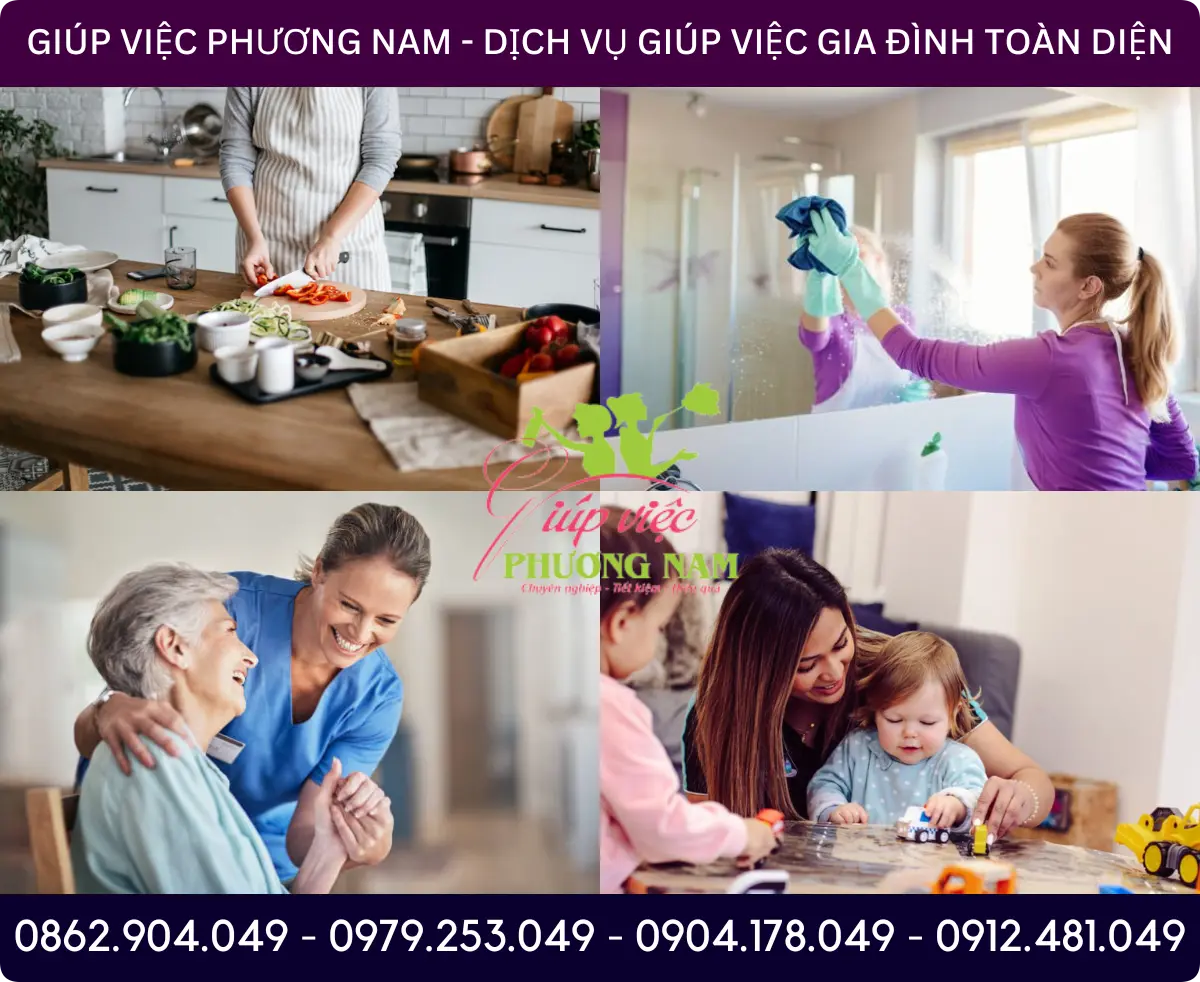 Dịch vụ tìm người giúp việc tại Hòa Bình