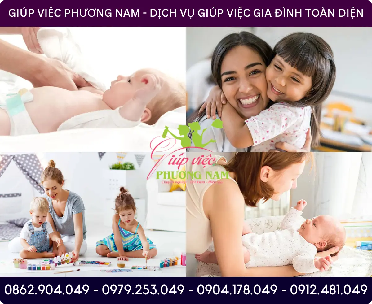 Dịch vụ trông bé tại Hải Dương