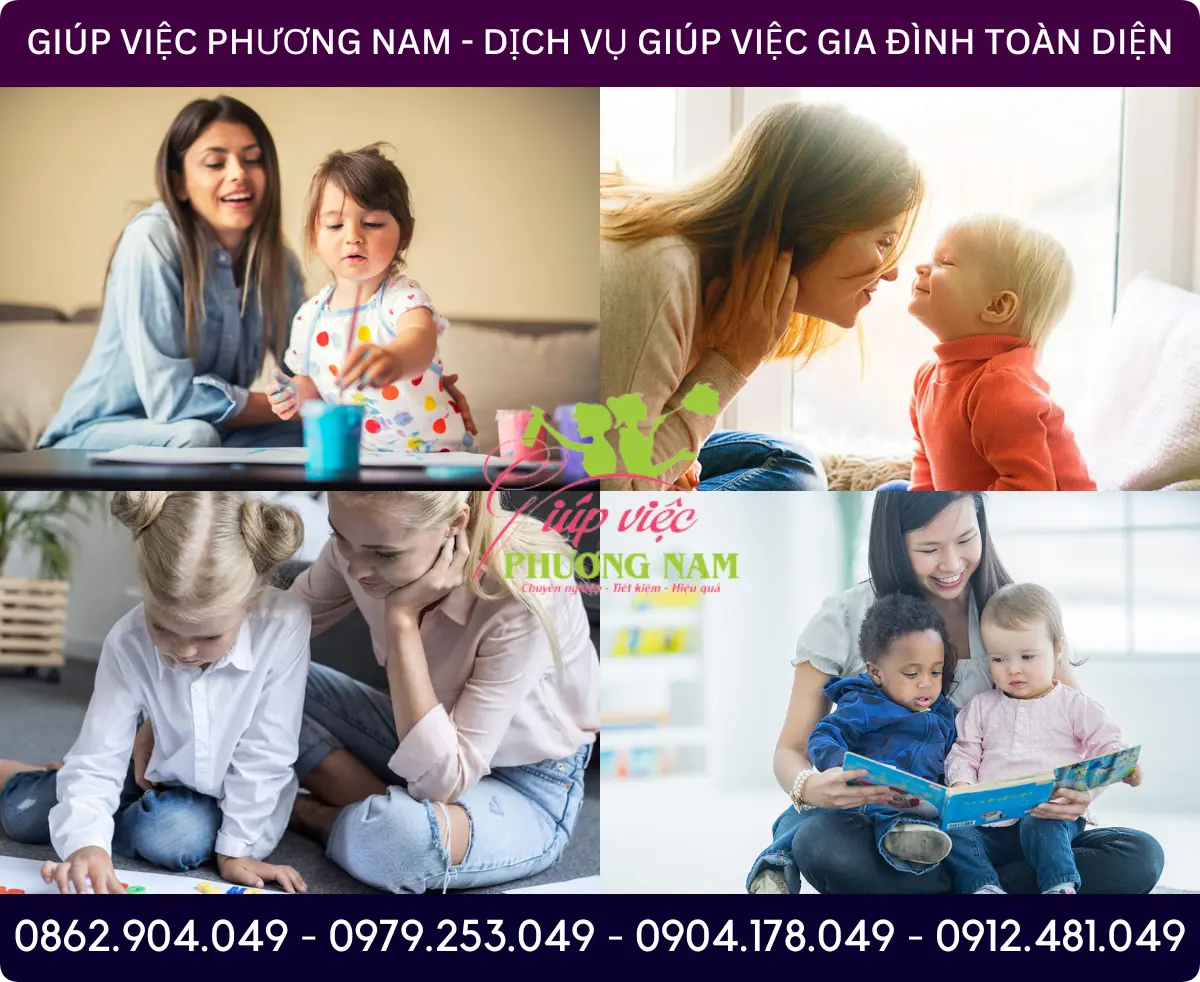 Dịch vụ trông bé tại Huế