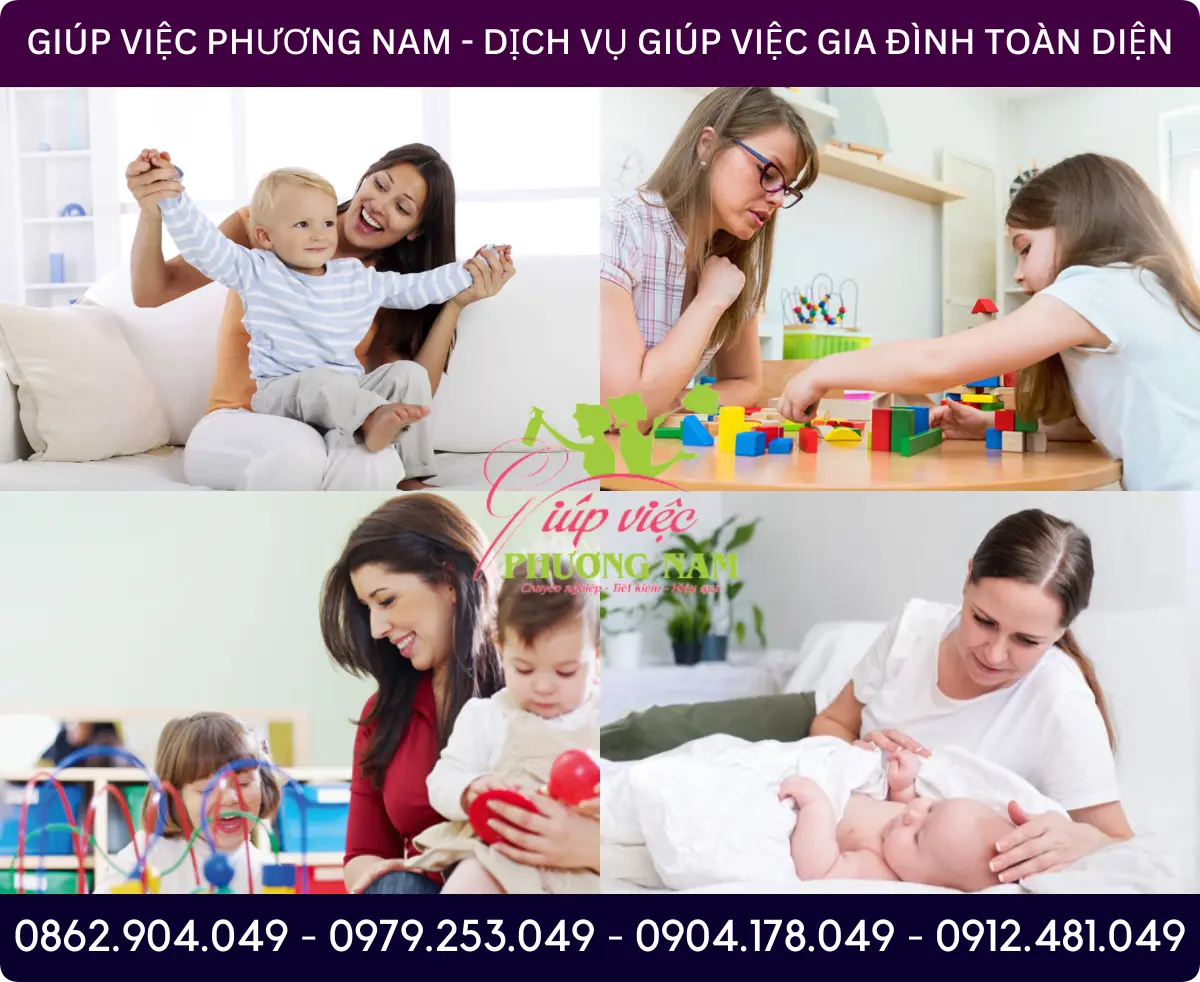 Dịch vụ trông bé tại Kon Tum