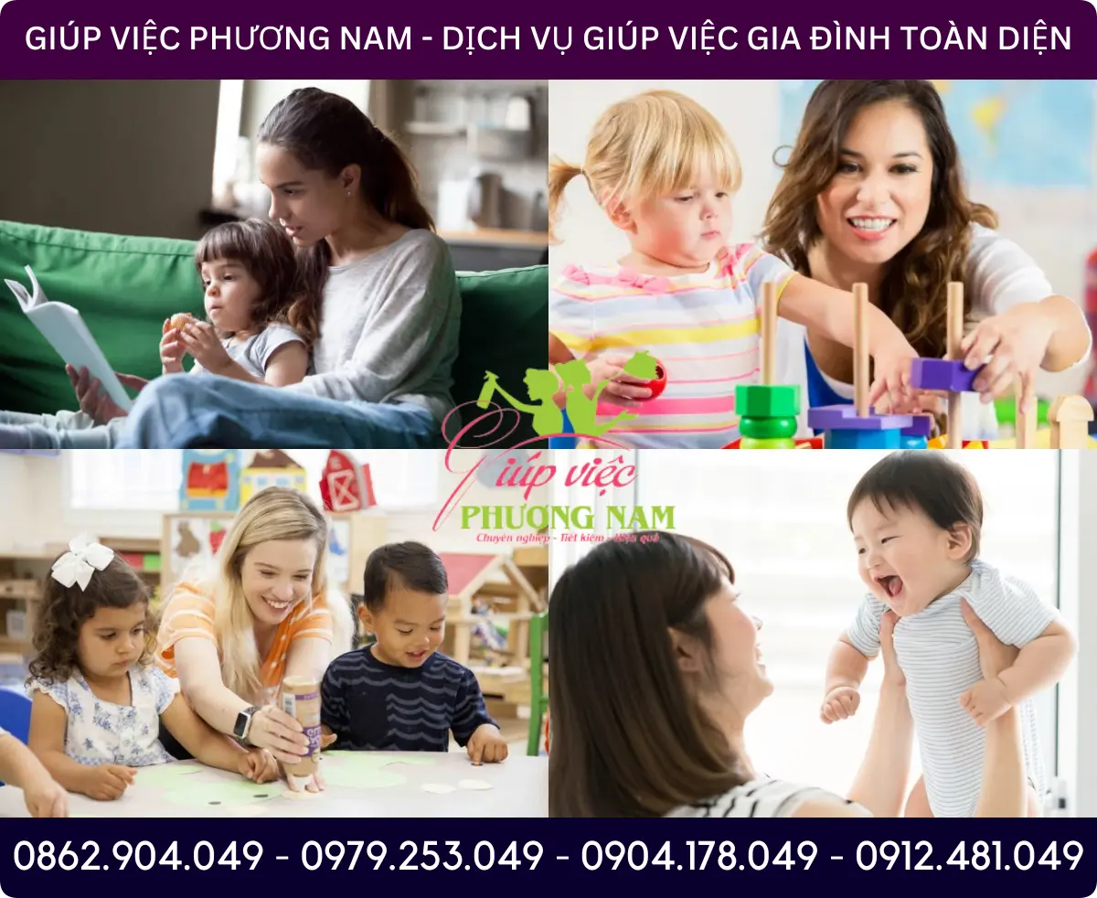 Dịch vụ trông bé tại nhà ở Sầm Sơn