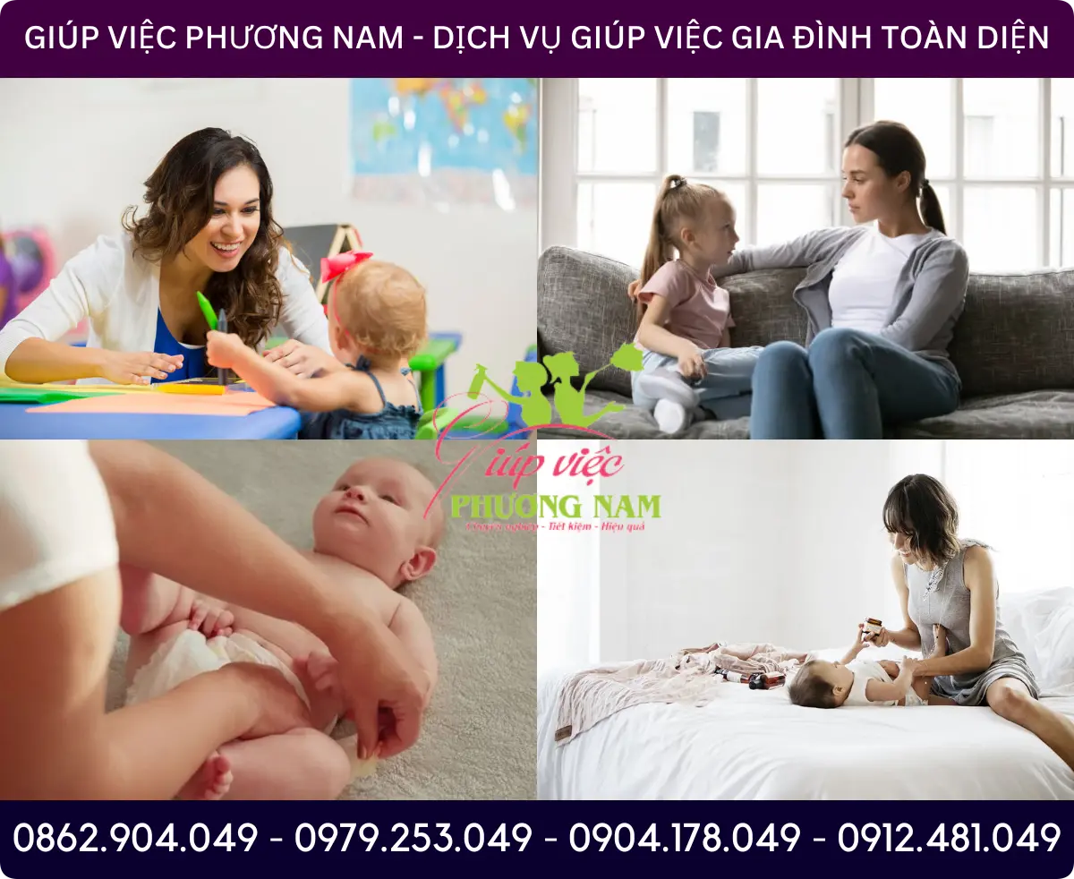 Dịch vụ trông trẻ tại nhà ở Nghệ An