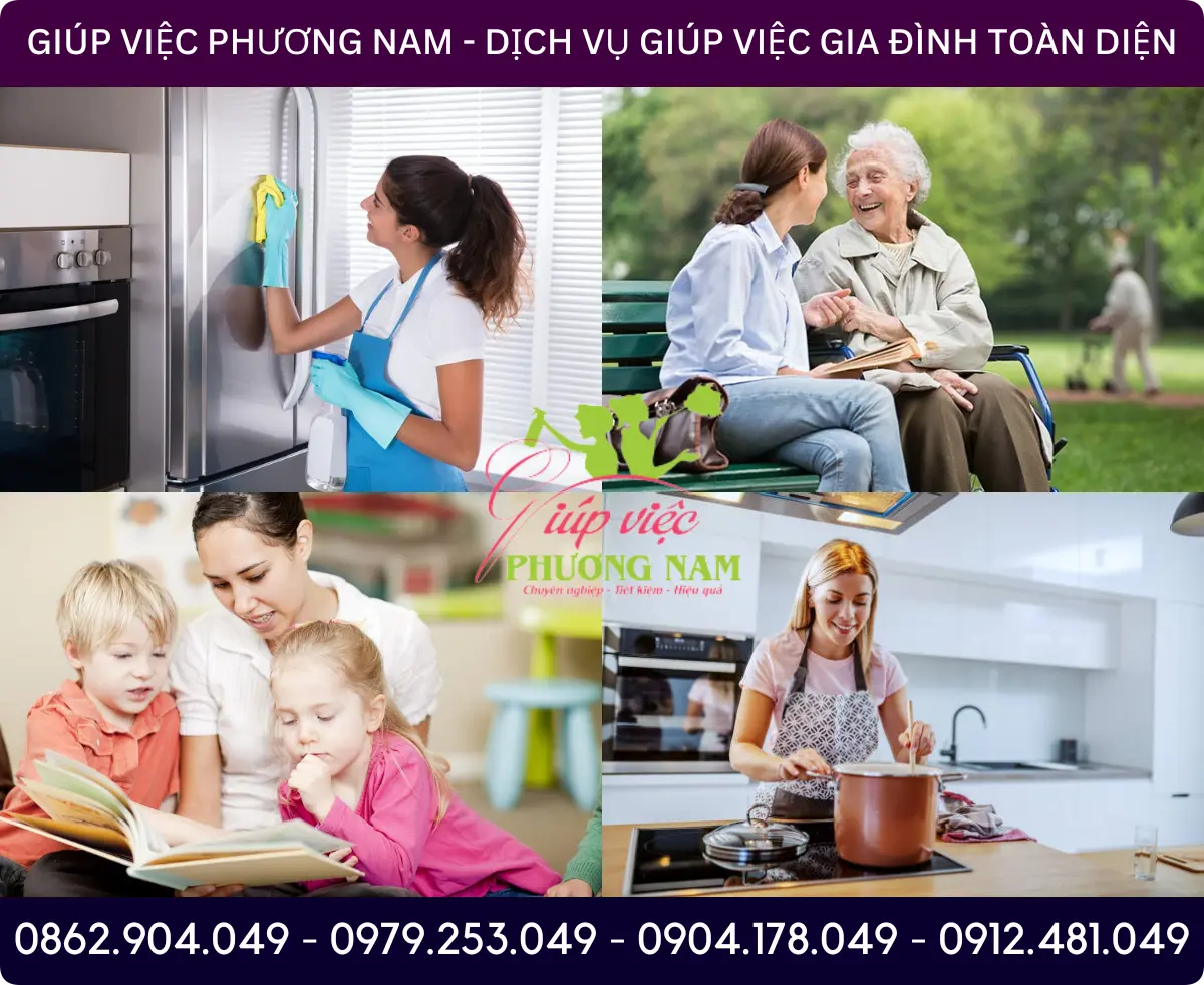 Trung tâm cung cấp người giúp việc nhà tại Kon Tum