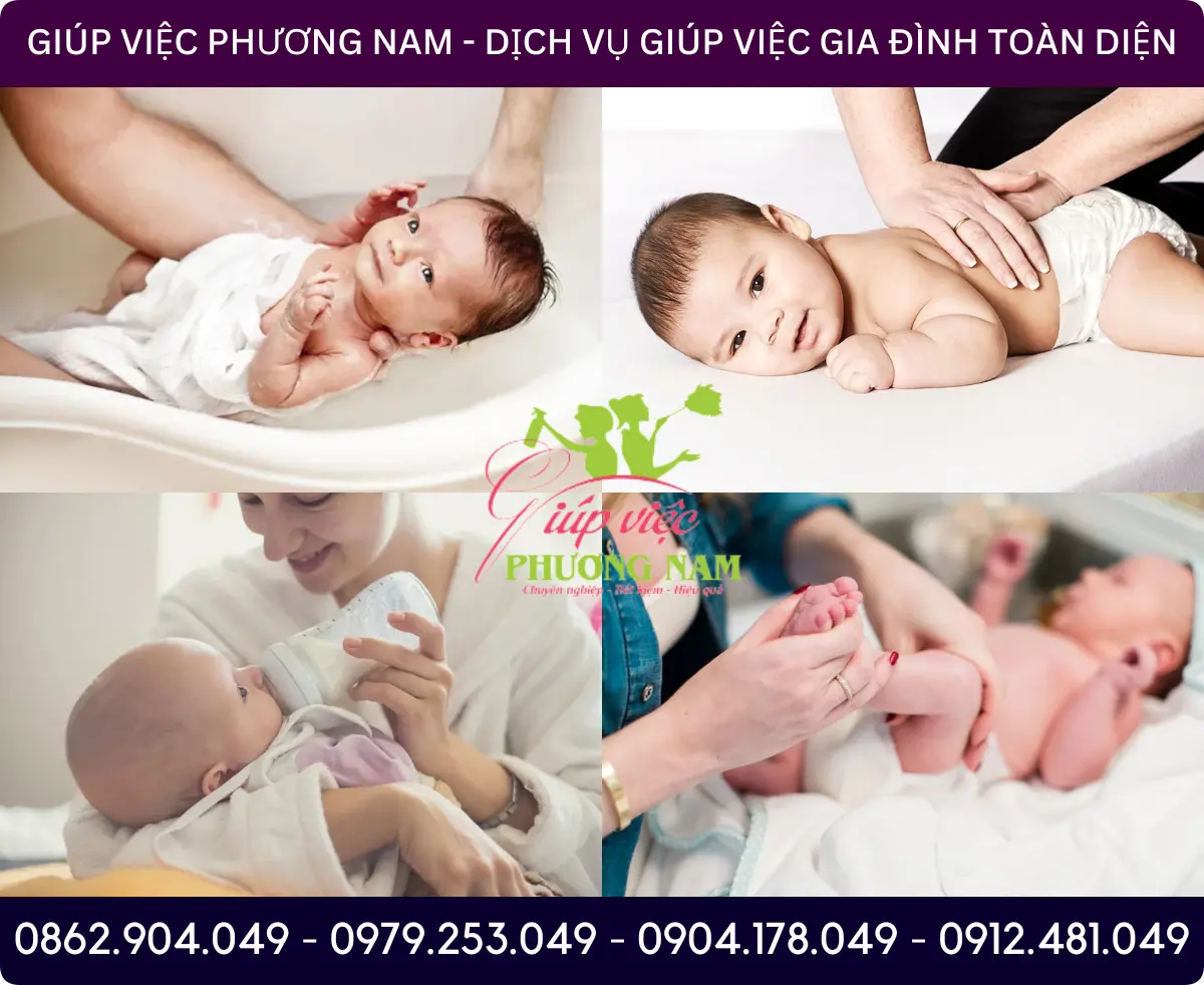 Dịch vụ chăm sóc em bé tại Cần Thơ