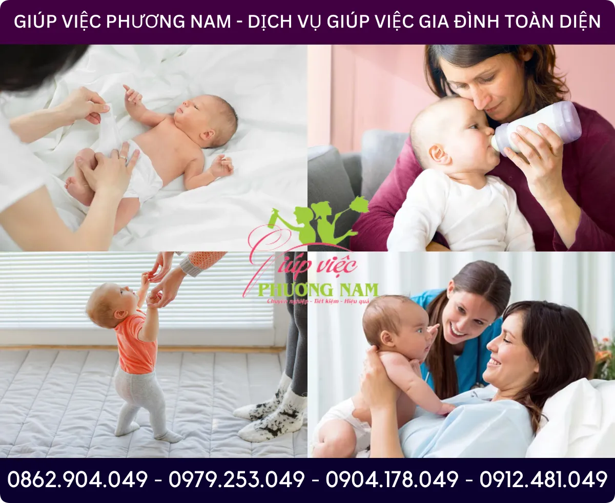 Dịch vụ chăm sóc em bé tại Trà Vinh