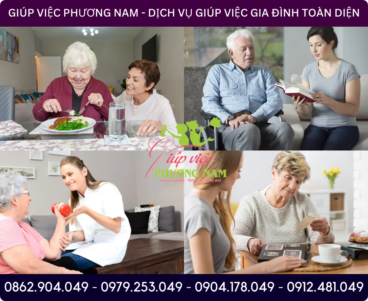 Dịch vụ chăm sóc người cao tuổi tại Cà Mau