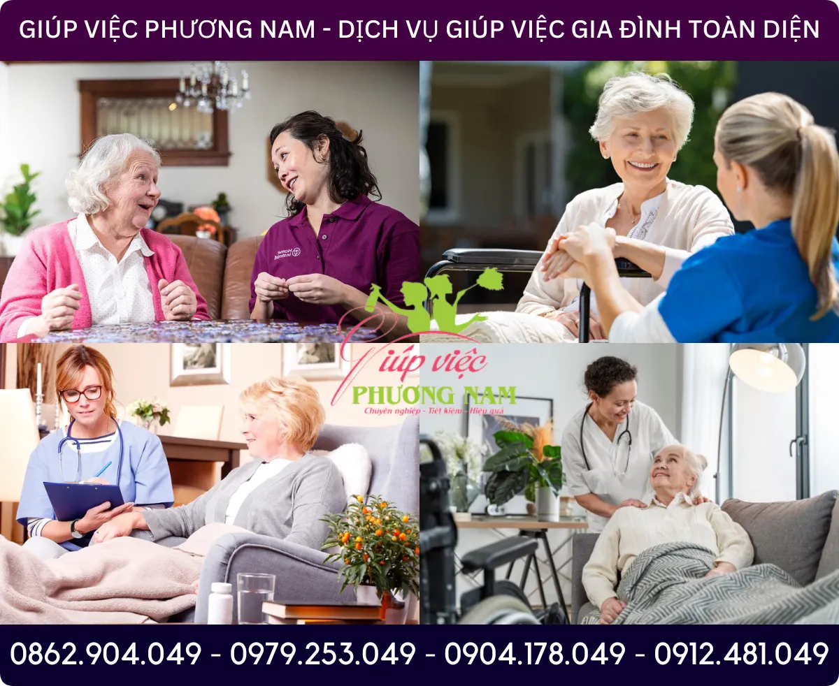 Dịch vụ chăm sóc người cao tuổi tại nhà ở Vĩnh Long