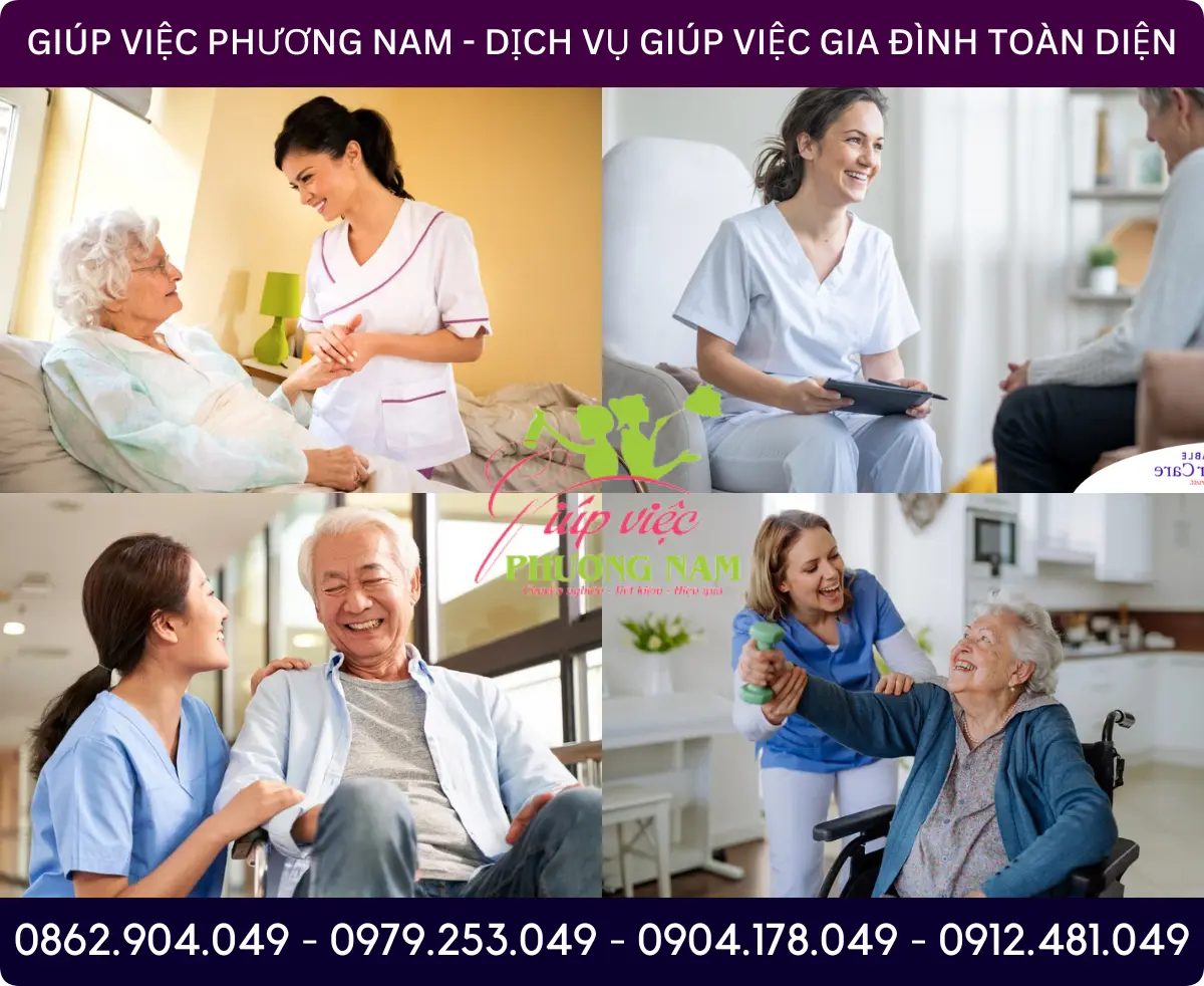 Dịch vụ chăm sóc người già tại nhà ở Cần Thơ