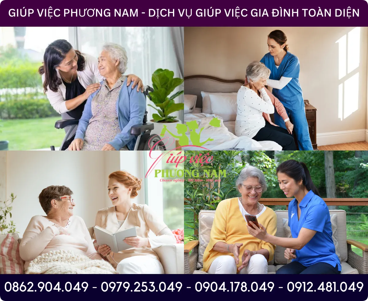 Dịch vụ chăm sóc người già tại nhà ở Hà Nội