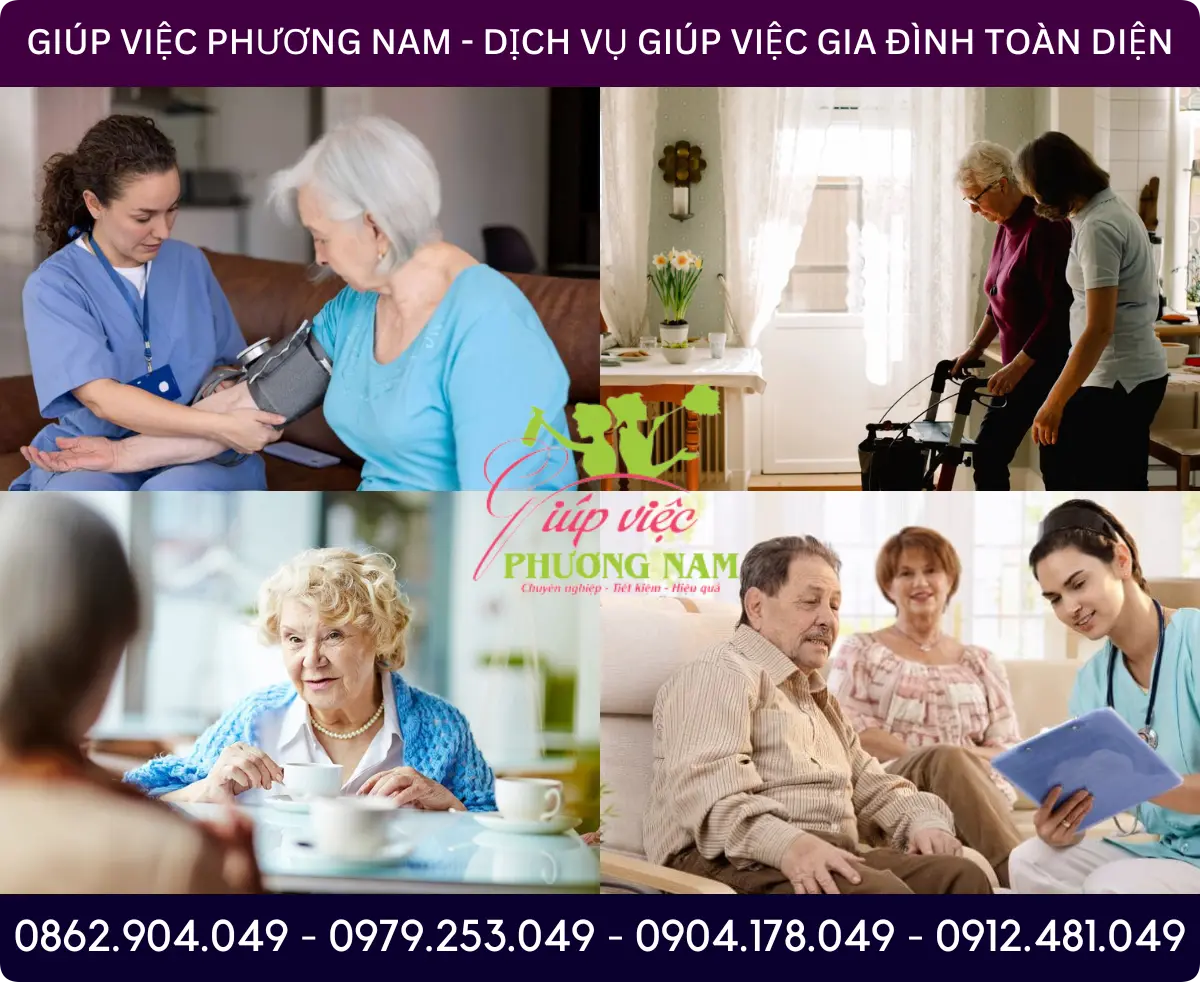 Dịch vụ chăm sóc người già tại nhà ở Quảng Ngãi