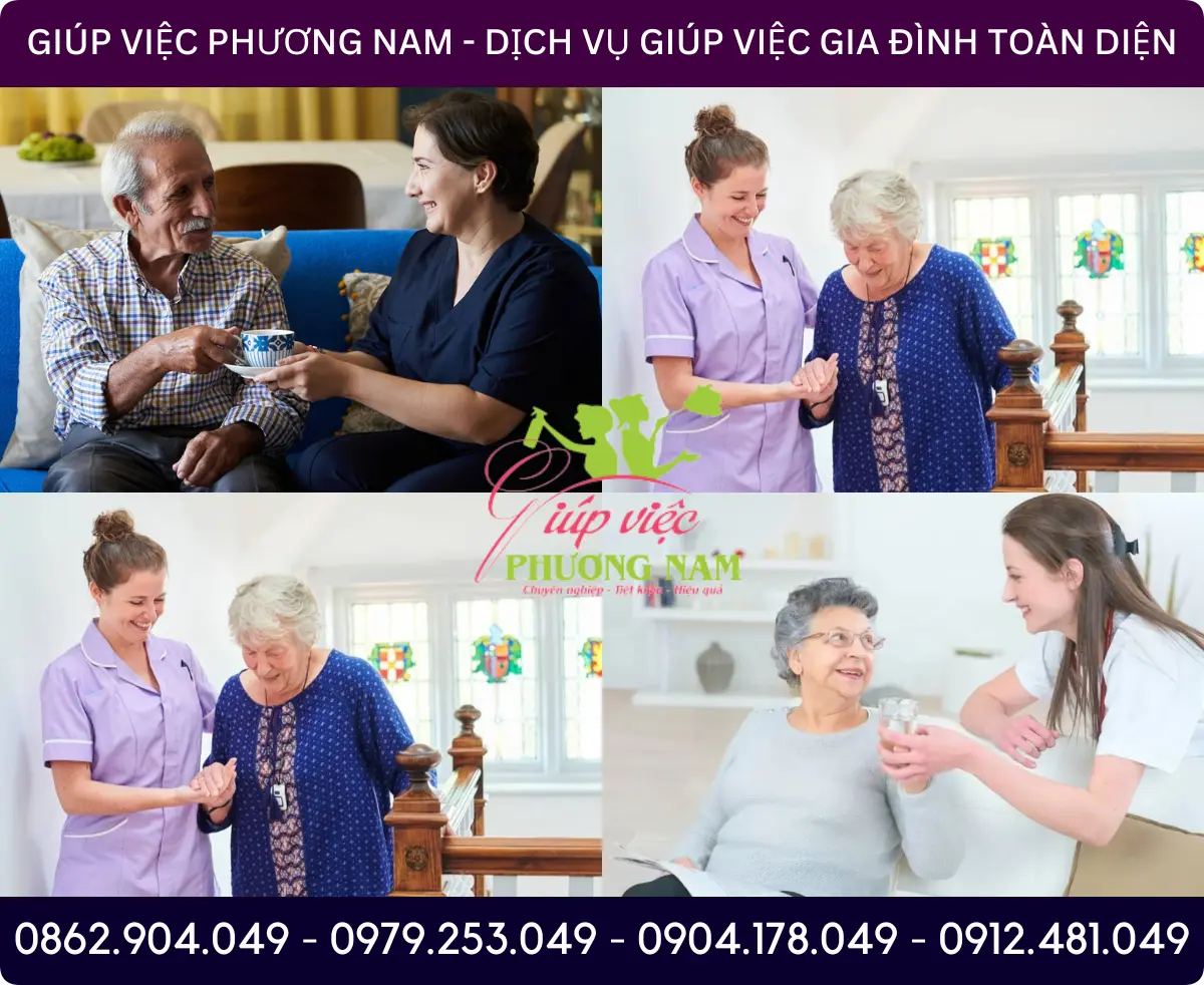 Dịch vụ chăm sóc người già tại Quảng Ngãi