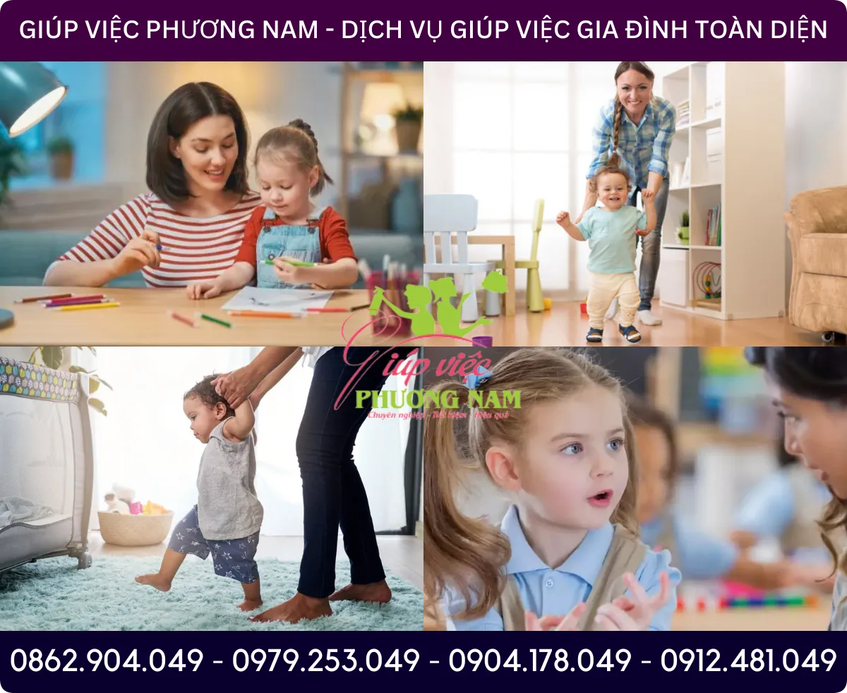 Dịch vụ giữ bé tại Hà Nội