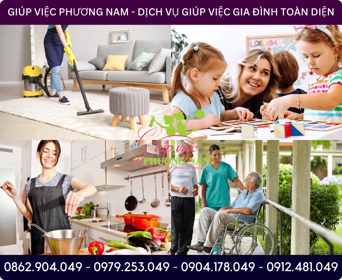 Dịch vụ giúp việc nhà tại Nam Định