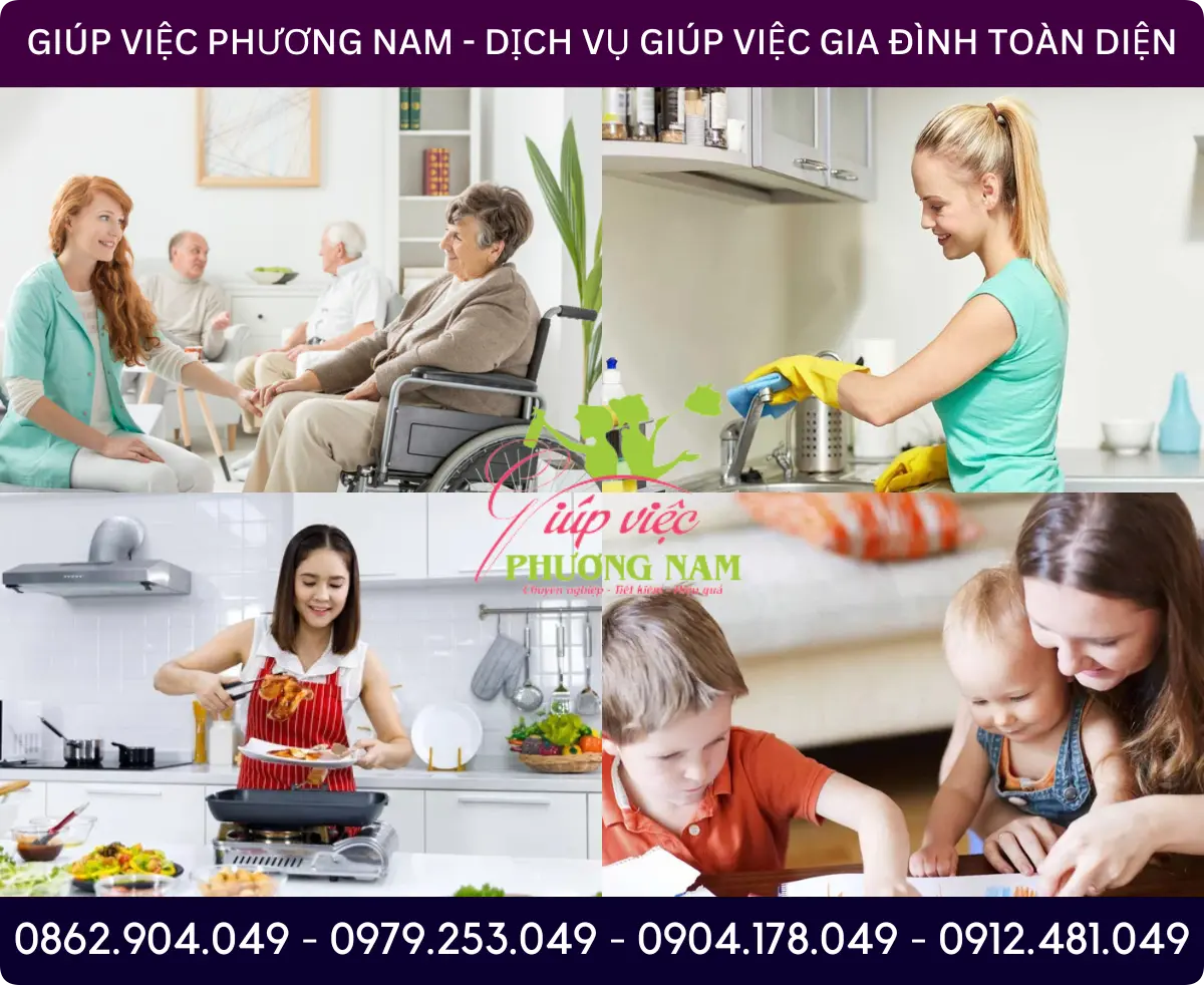 Dịch vụ giúp việc nhà tại Quảng Ngãi