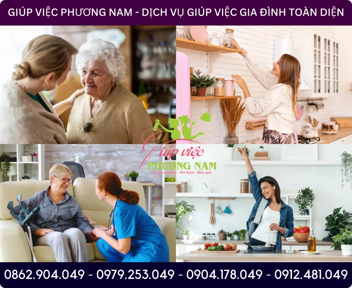 Dịch vụ giúp việc nhà tại Thái Bình