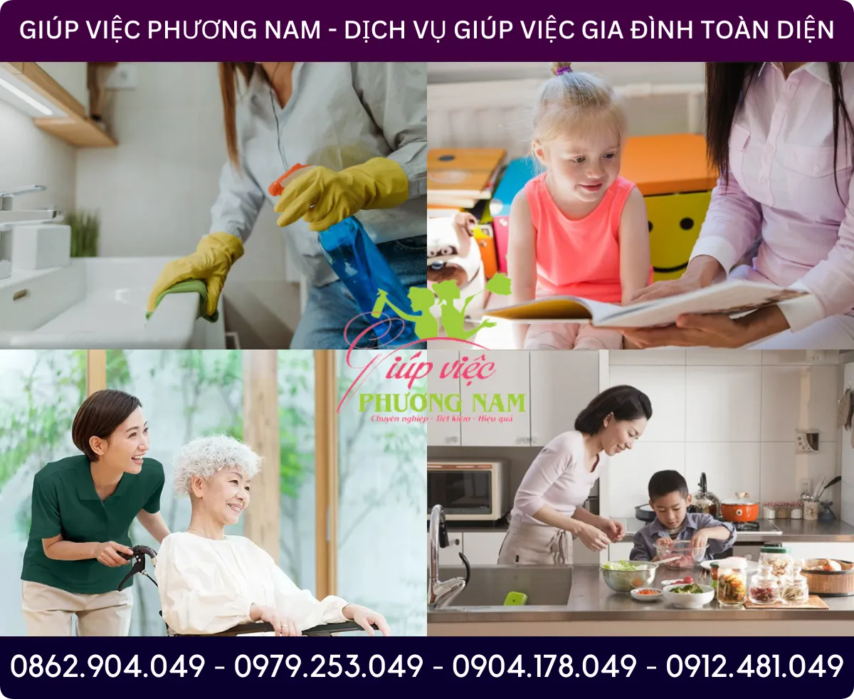 Dịch vụ thuê người giúp việc nhà tại Hà Nội