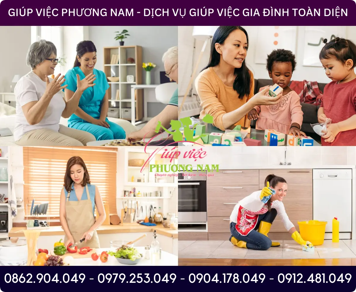 Dịch vụ thuê người giúp việc nhà tại Sóc Trăng