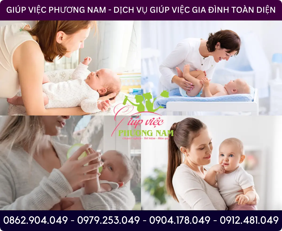 Dịch vụ tìm người chăm bé tại nhà ở Cần Thơ