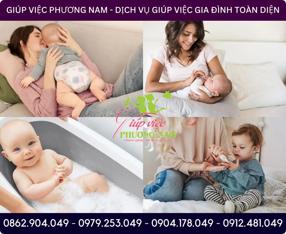 Dịch vụ tìm người chăm bé tại Tây Ninh