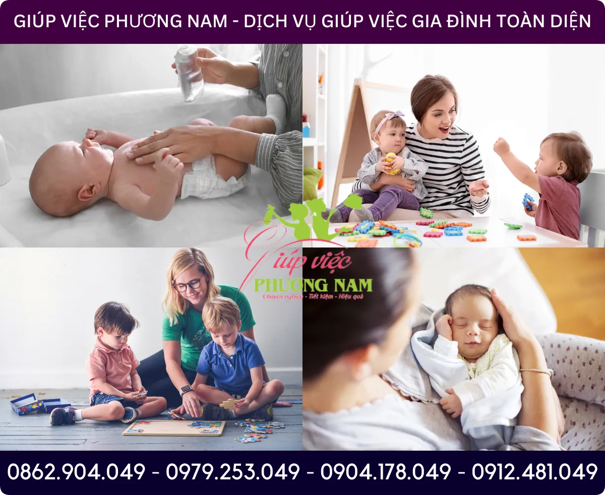 Dịch vụ tìm người chăm bé tại Tuyên Quang