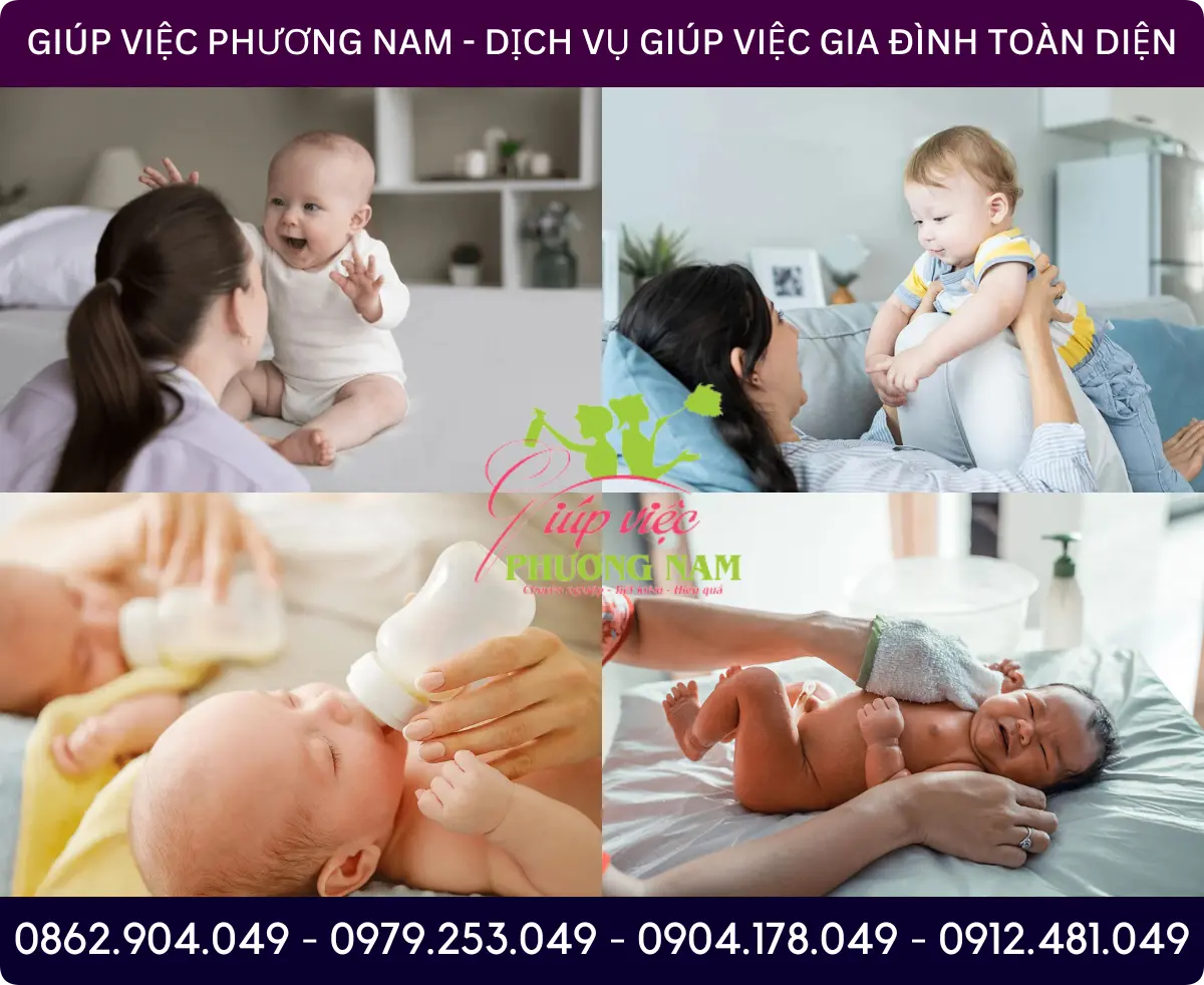 Dịch vụ tìm người chăm sóc mẹ và bé tại Quảng Ngãi