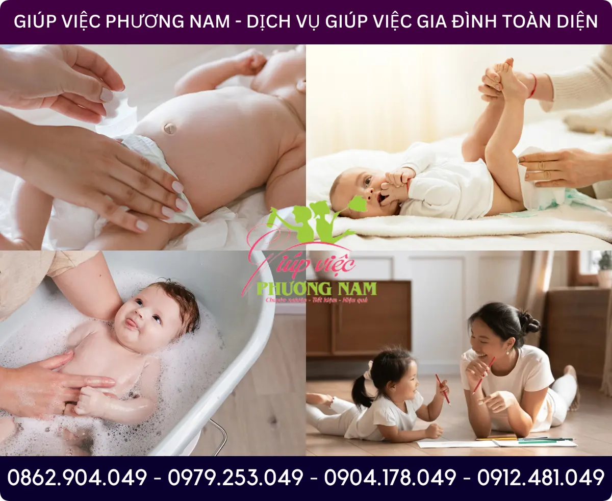 Dịch vụ tìm người chăm sóc mẹ và bé tại Tây Ninh