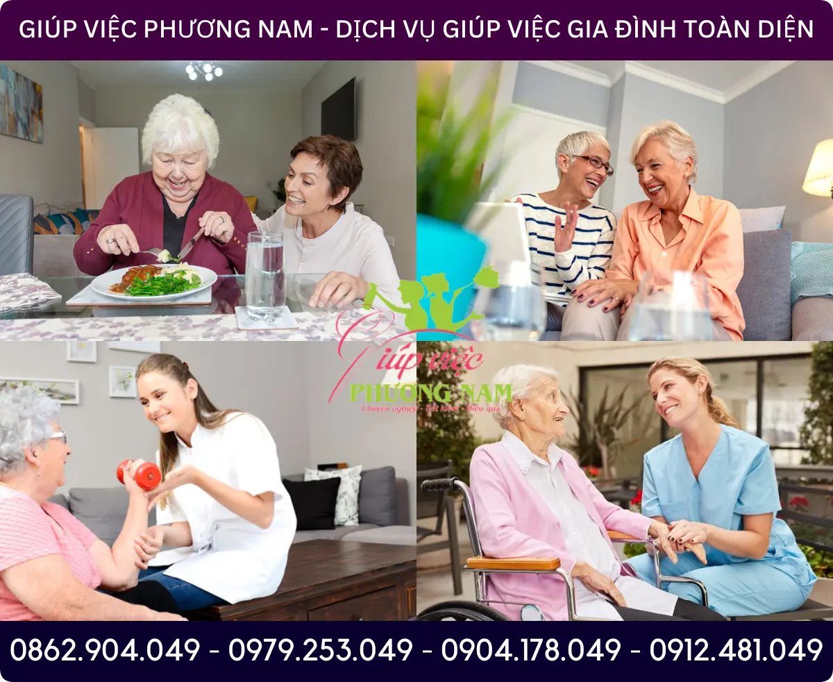 Dịch vụ tìm người chăm sóc người già tại Hưng Yên