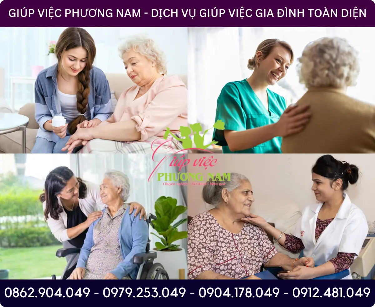 Dịch vụ tìm người chăm sóc người già tại Thái Bình