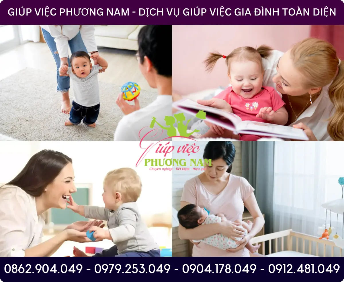 Dịch vụ tìm người chăm sóc trẻ sơ sinh tại Hưng Yên