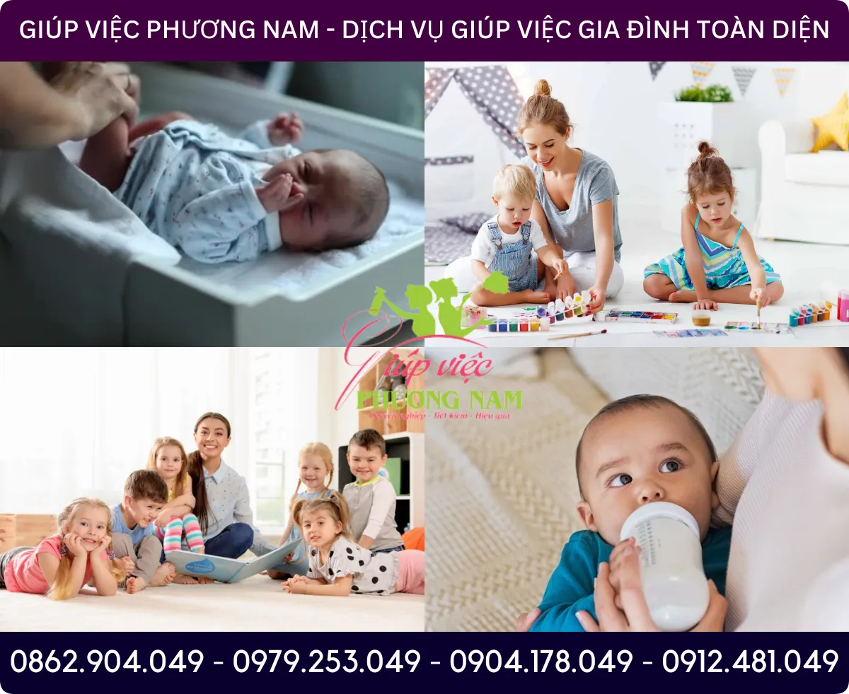 Dịch vụ tìm người chăm sóc trẻ sơ sinh tại Tuyên Quang