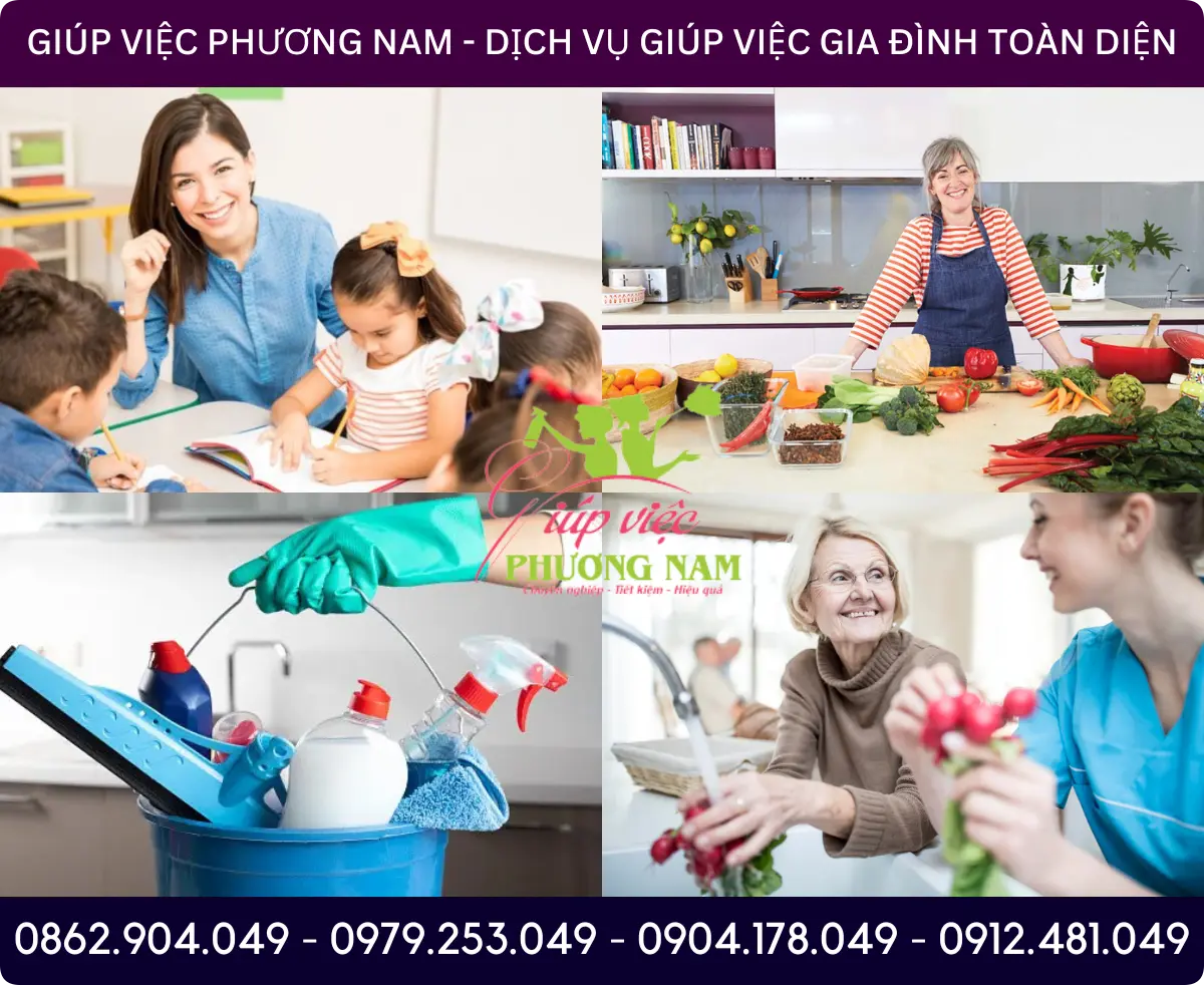 Dịch vụ tìm người giúp việc tại Sóc Trăng