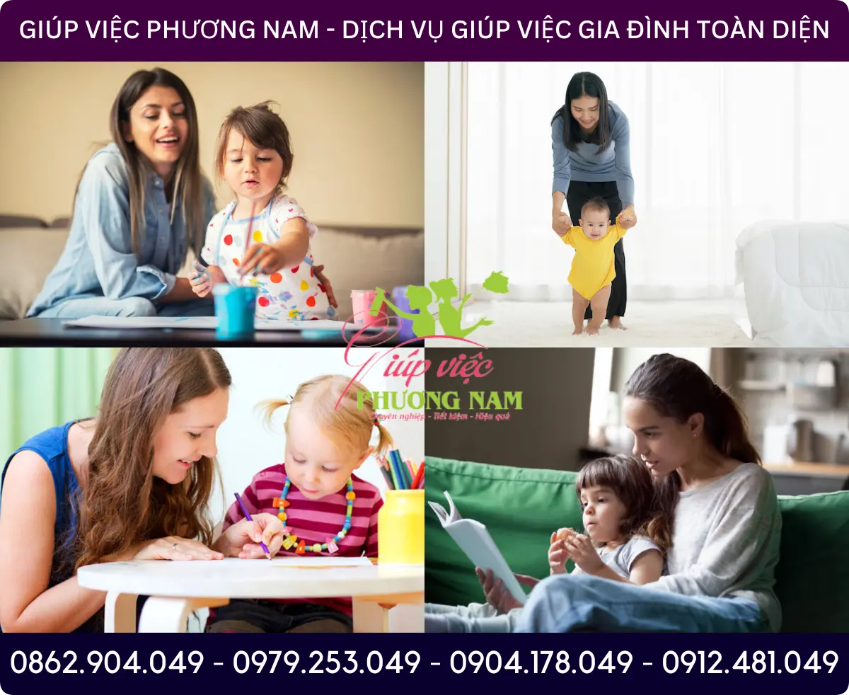 Dịch vụ tìm người trông trẻ tại Cà Mau