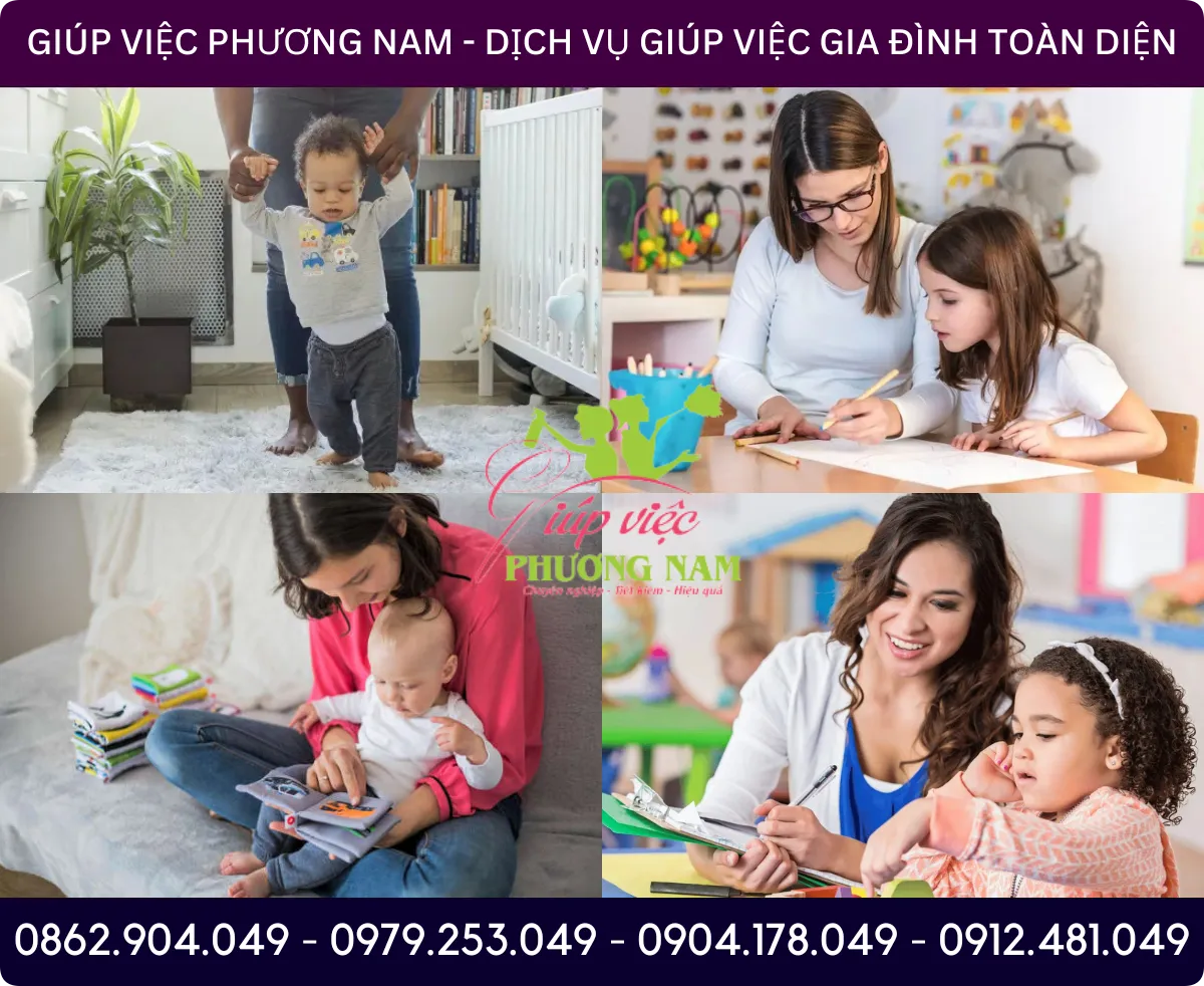 Dịch vụ tìm người trông trẻ tại Nam Định