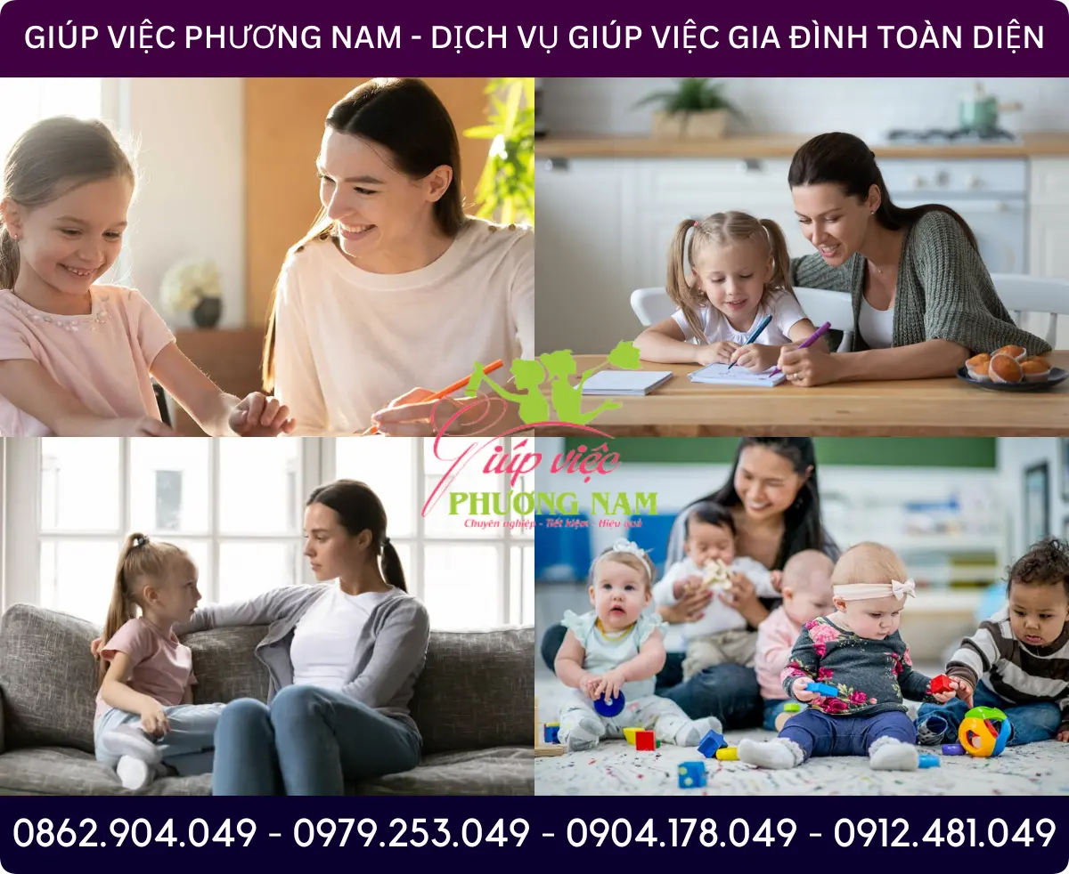 Dịch vụ tìm người trông trẻ tại Sóc Trăng