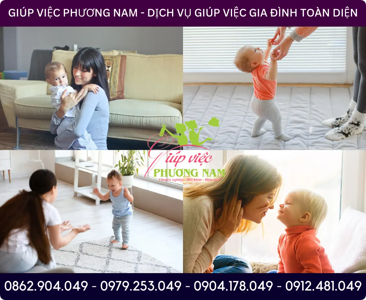 Dịch vụ trông bé tại Sơn La