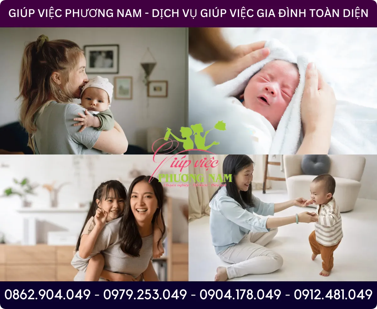 Dịch vụ trông bé tại Trà Vinh