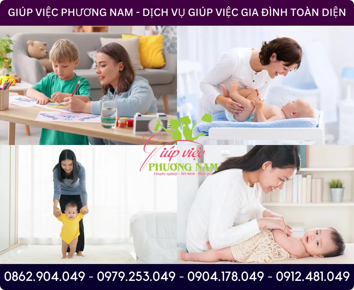 Dịch vụ trông trẻ tại Hưng Yên