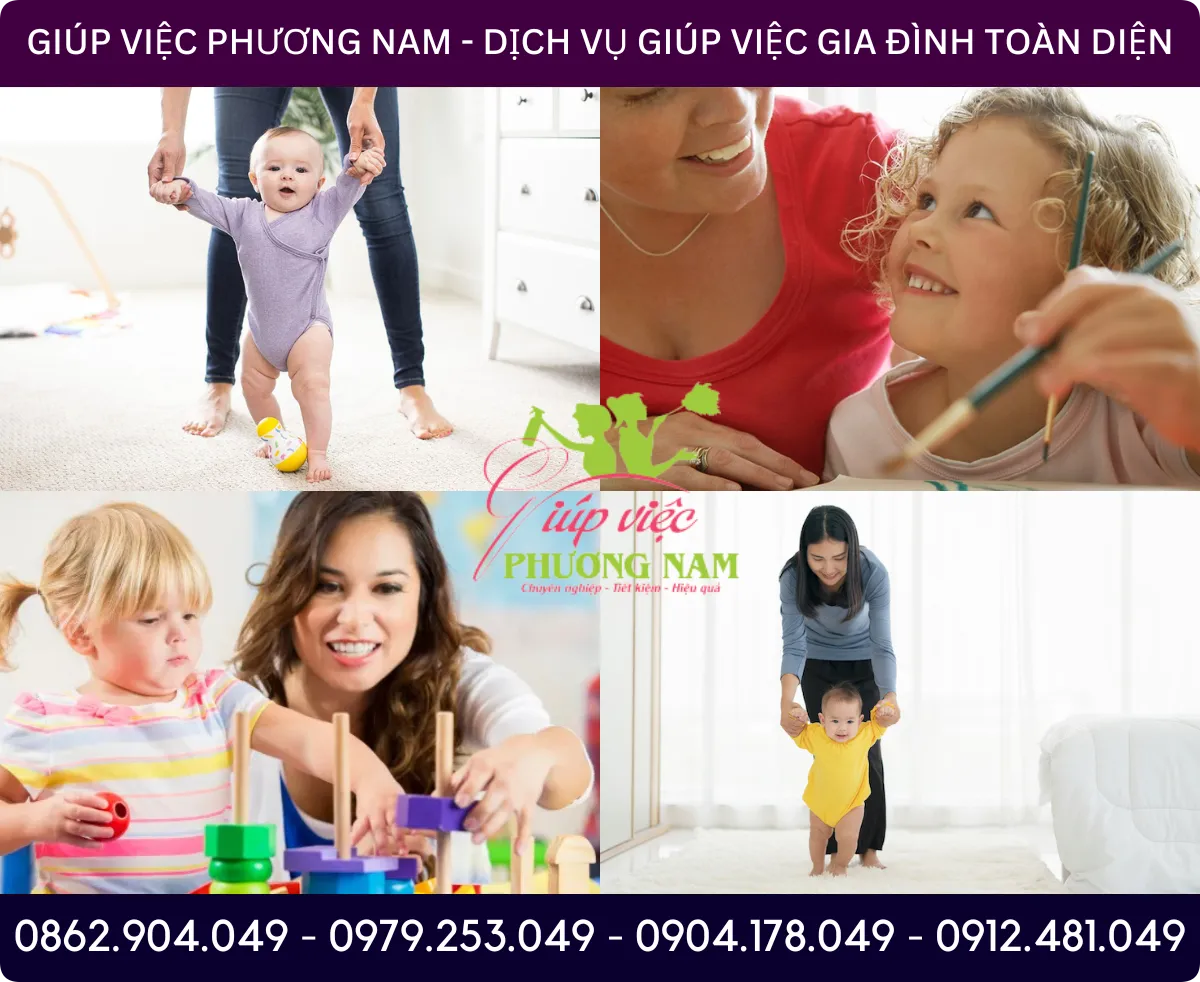 Dịch vụ trông trẻ tại nhà ở Hà Nội