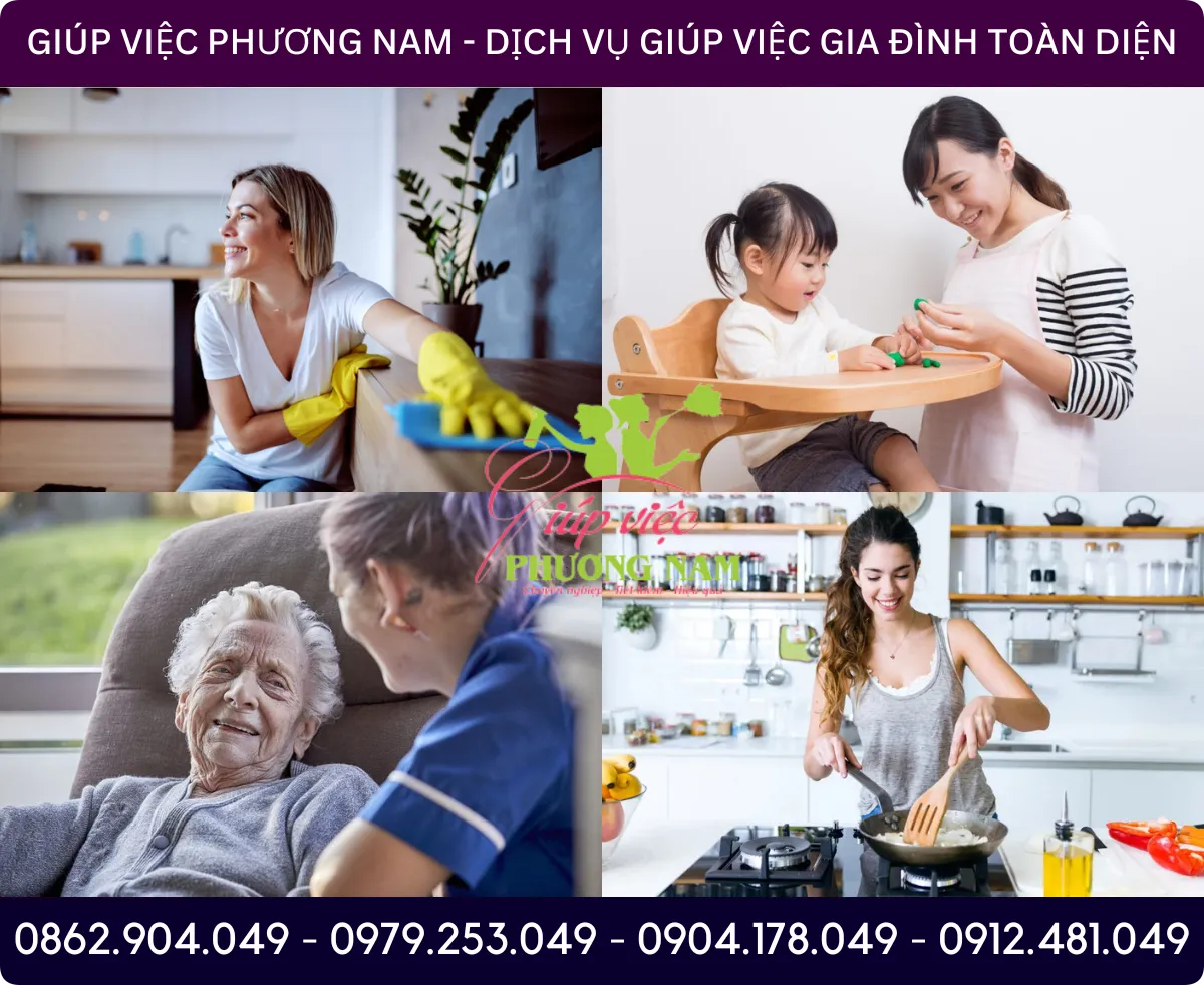 Trung tâm giúp việc nhà tại Hà Nội