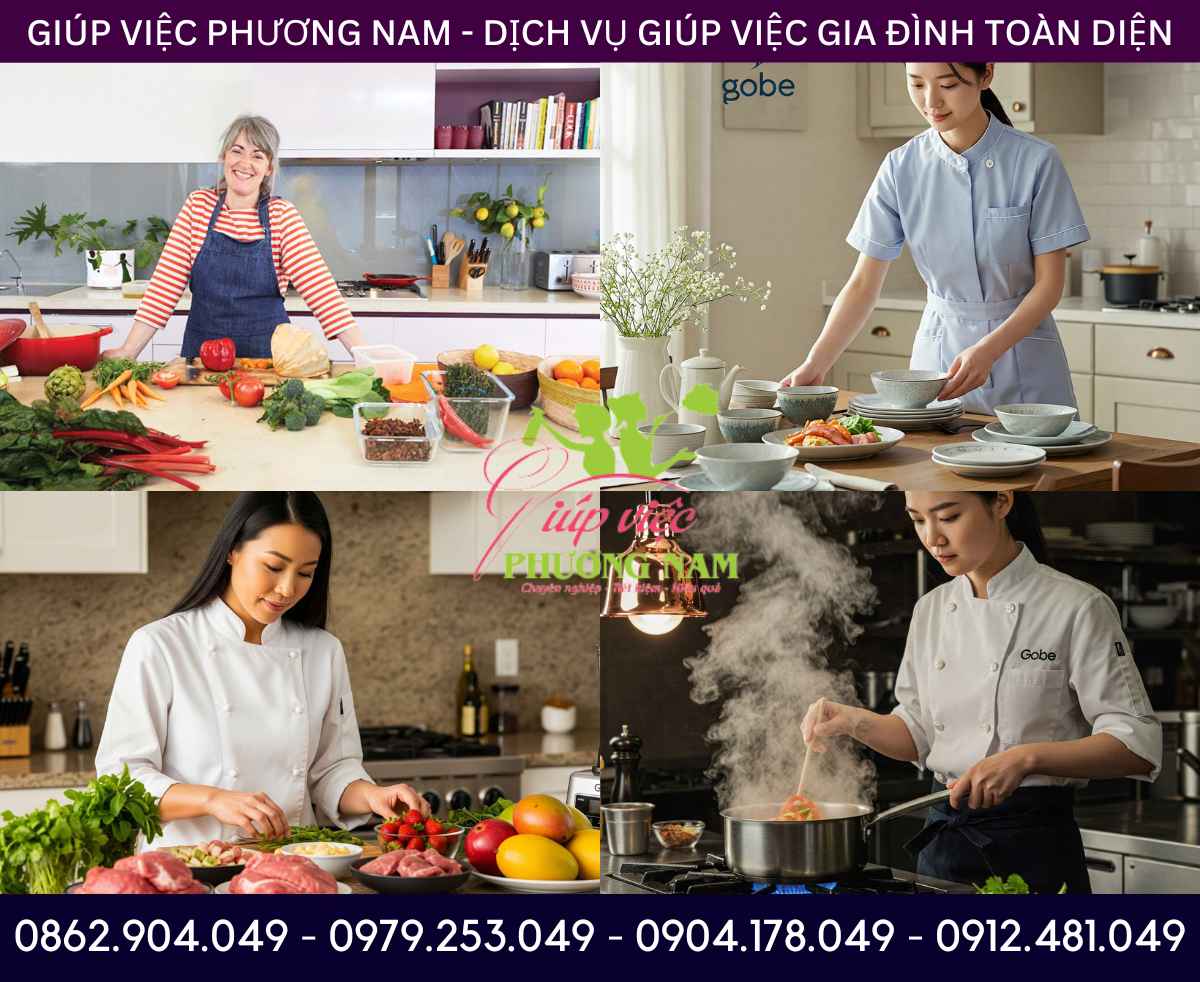 Thực đơn cá nhân hóa: Tìm người nấu ăn cho gia đình người nước ngoài tại nhà theo chế độ dinh dưỡng riêng