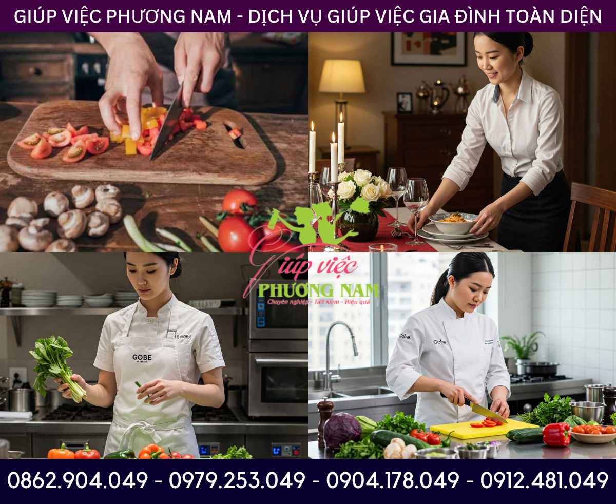 Đơn vị cung ứng hàng đầu: Công ty cung cấp người nấu ăn cho người nước ngoài uy tín nhất TPHCM