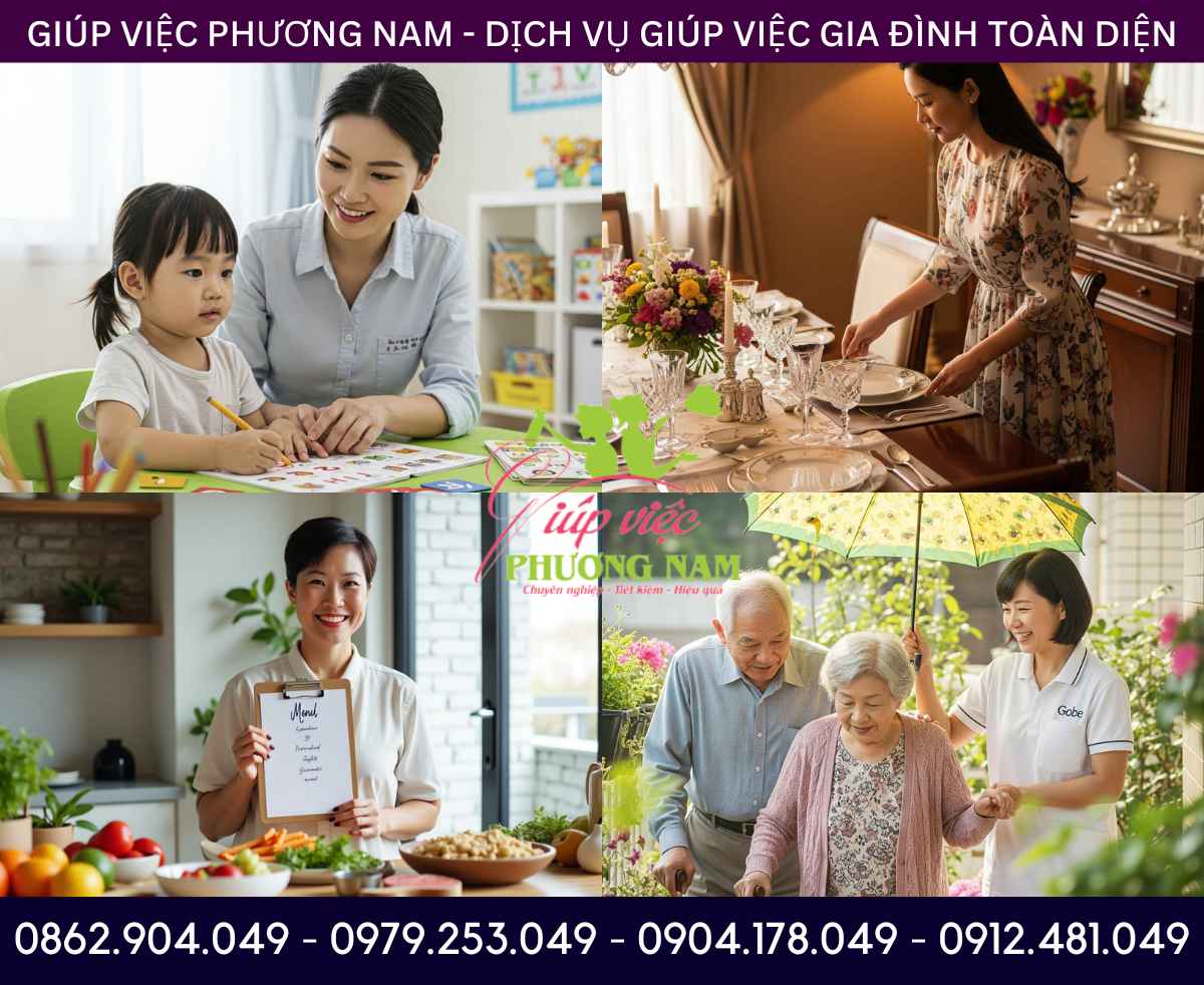 Chăm sóc người cao tuổi: Cung ứng người giúp việc nhà tại TPHCM có tâm và kiên nhẫn